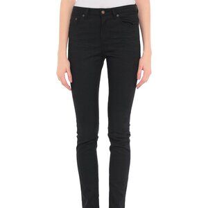 Authentic Saint Laurent - Mid-rise Black Denim Jeans